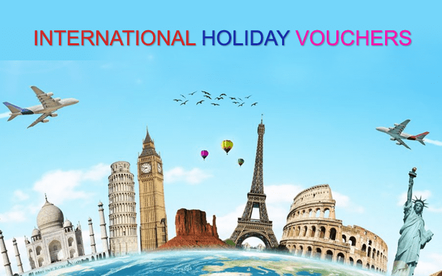 international holiday vouchers