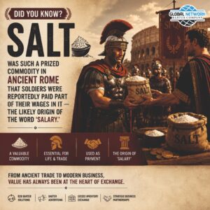 From Salt to Salary: What Ancient Rome Teaches Us About the Evolution of Barter